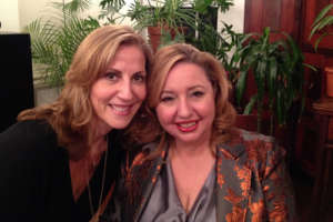 Rose Caiola and Agapi Stassinopoulos