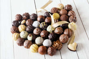 No date on Valentine's Day chocolates