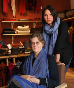 Kim Yeshi and Dechen Yeshi of Norlha Textiles